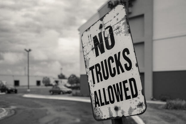 no trucks allowed